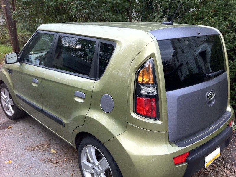 Brushed Steel Kia Soul