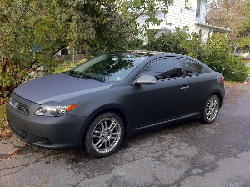 Matte Black Scion tC