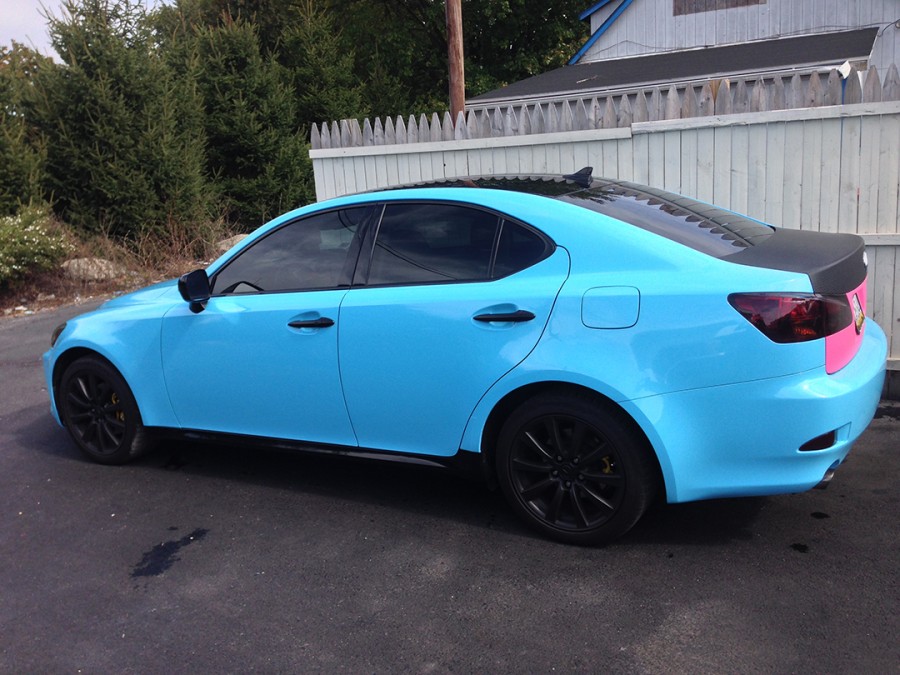 Gloss Sky Blue Lexus IS250